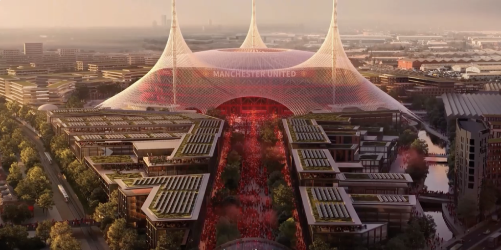 Manchester United Club to Build World’s Largest Football Stadium